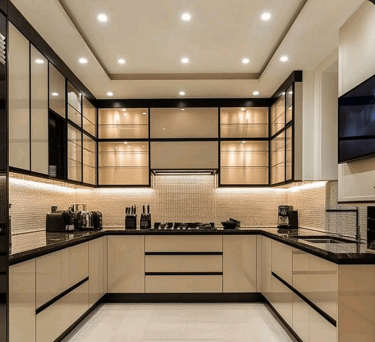 U-Shaped Kitchen
