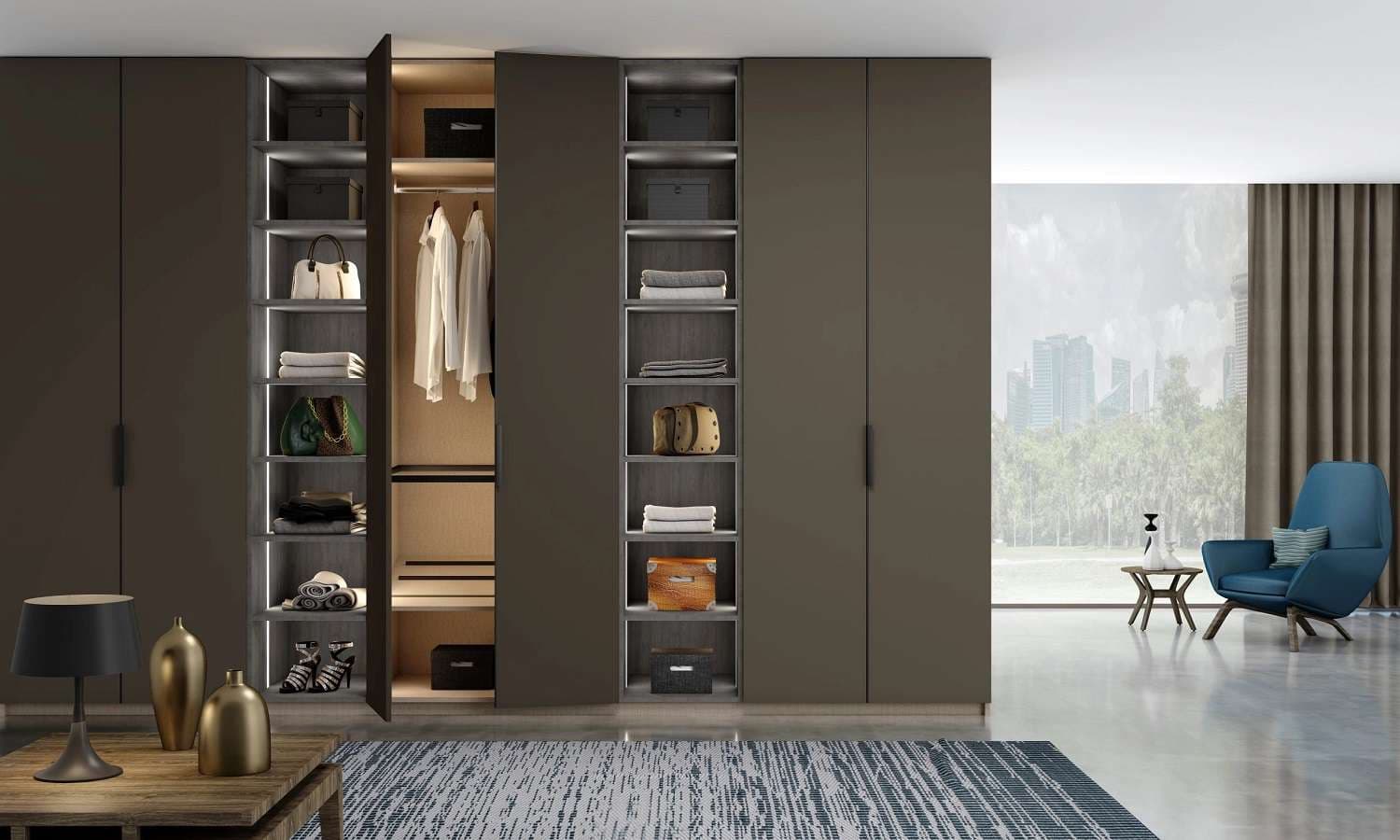 Hinged Wardrobe wardrobe design for bedroom