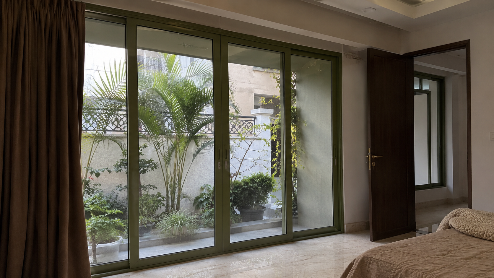 Custom RAL Colours finish for aluminium doors and windows