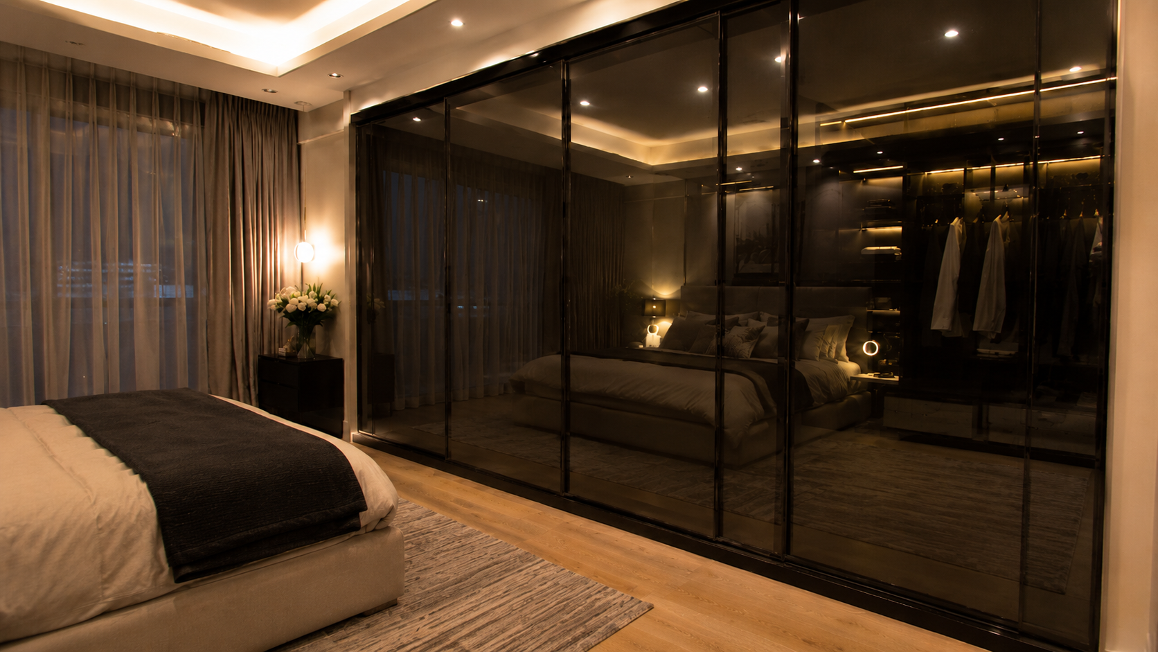 Sliding Wardrobe — Master Bedroom